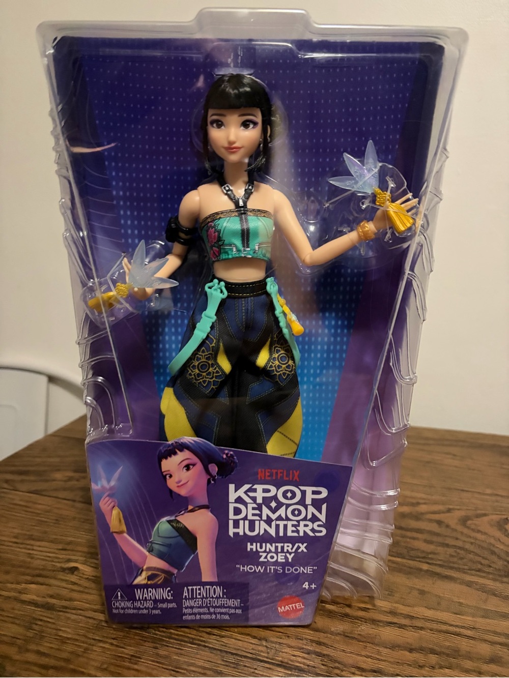 K-pop Demon hunters Zoey, doll